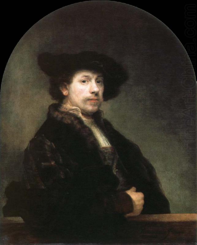 Rembrandt van rijn self portrait at the age of 34 china oil painting image